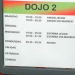 54 dojo2 uurregeling